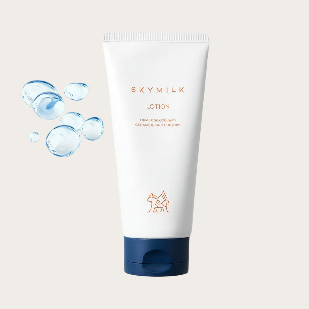 SKYMILK Lotion cu Ceramide – loțiune fluidă pentru ten sensibil, 200ml