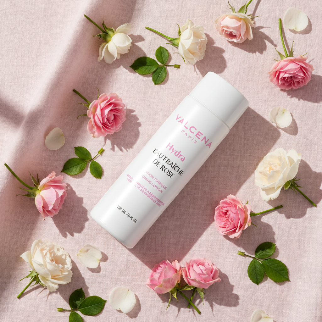 Valcena EAU FRAÎCHE DE ROSE – Invigorating Tonic Lotion with Rose Water