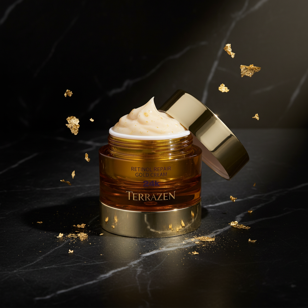 Gold Cream - Dark Marble