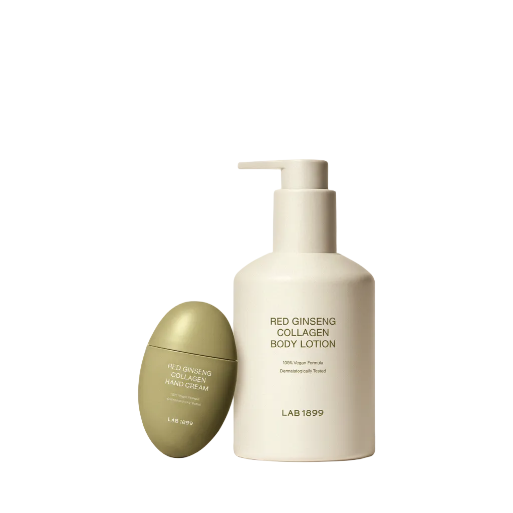 LAB 1899 Red Ginseng Collagen Hand Cream + Body Lotion