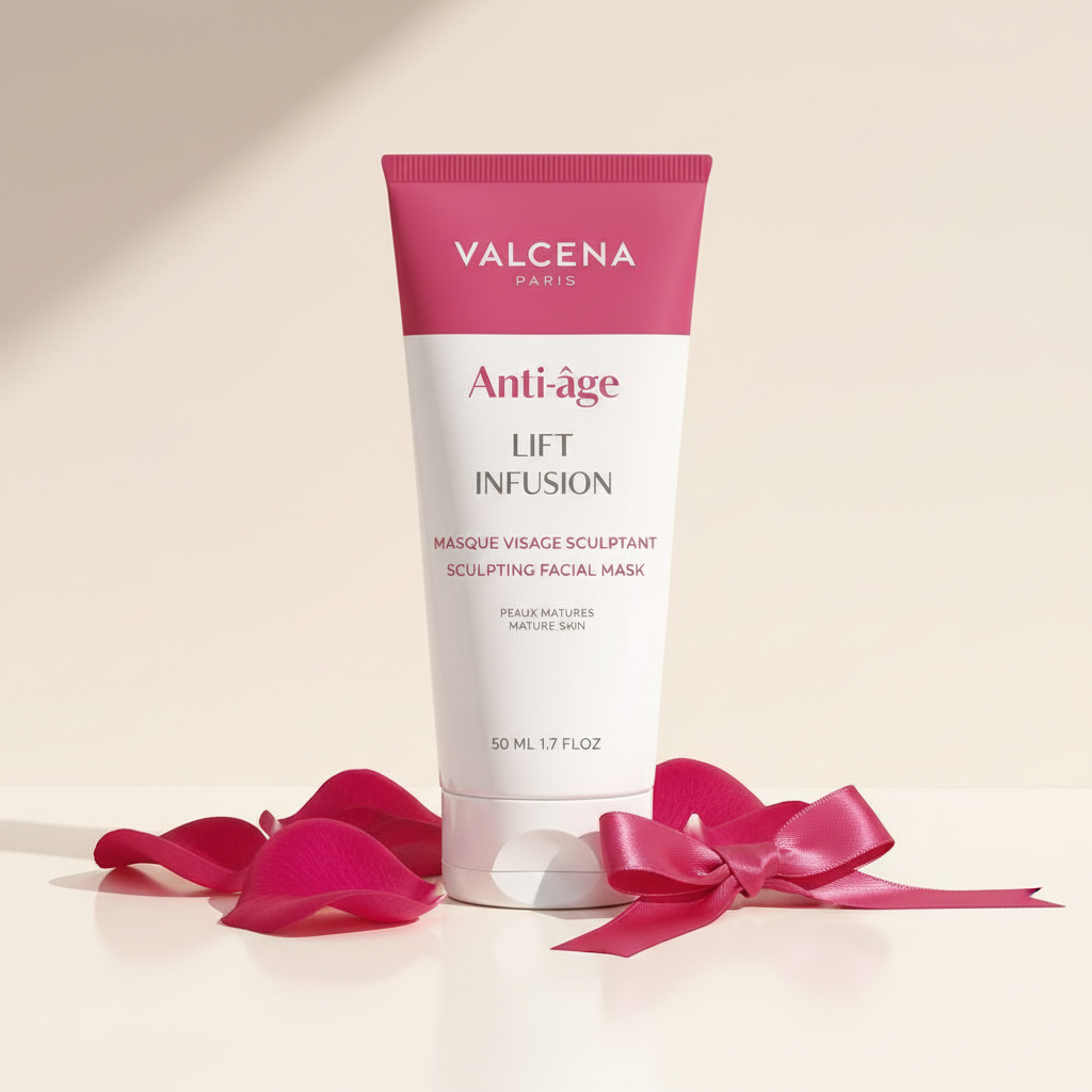 Valcena LIFT INFUSION – prezentare cadou, mască lifting cu Co-enzima Q10