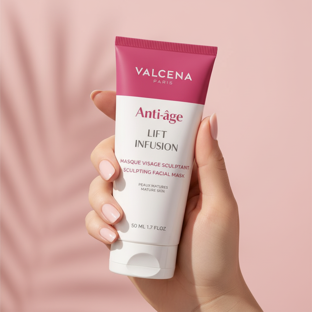 Valcena LIFT INFUSION – detaliu textură fondantă mască anti-aging pentru ten matur