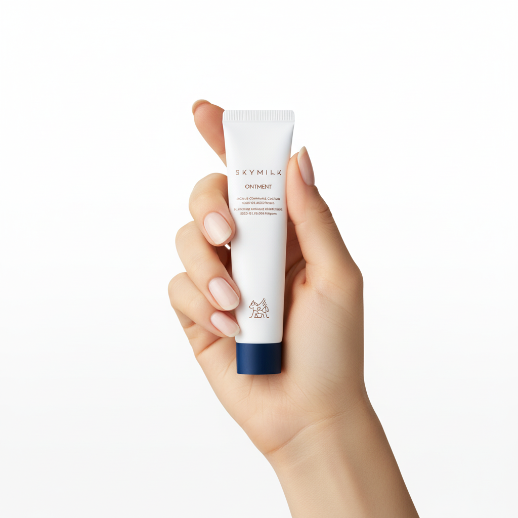 SKYMILK Moisture Ointment – proporții produs, vedere frontală