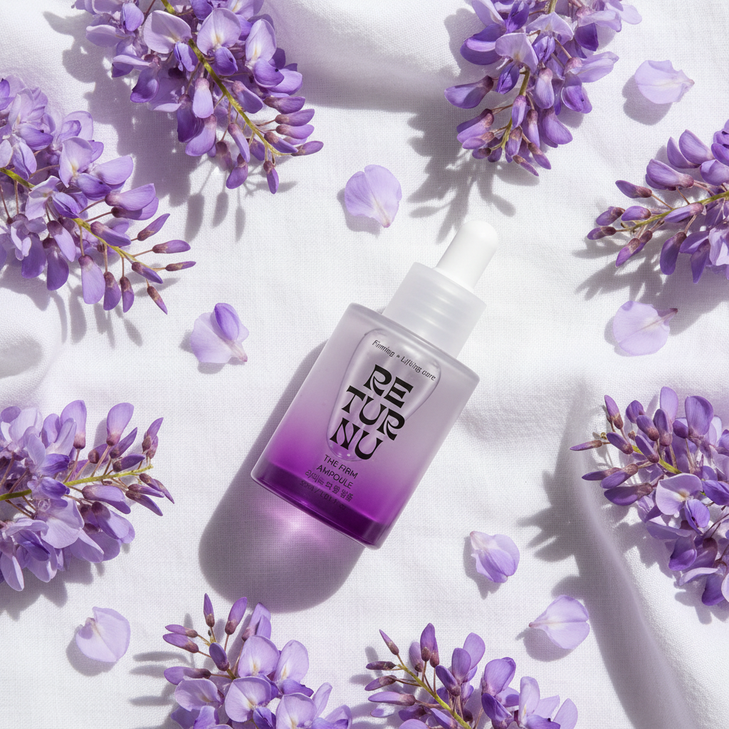 RETURNU Ampoule Flat Lay