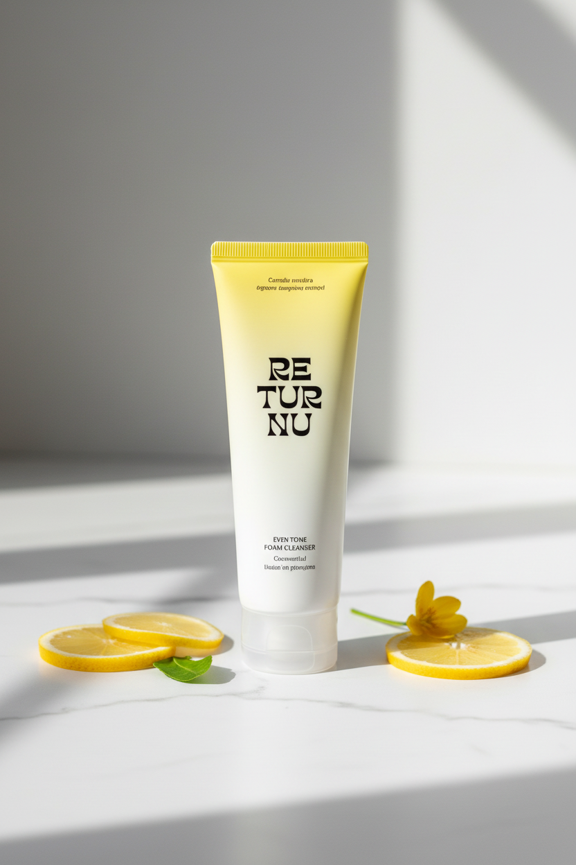 RETURNU Even Tone Foam Cleanser – Editorial