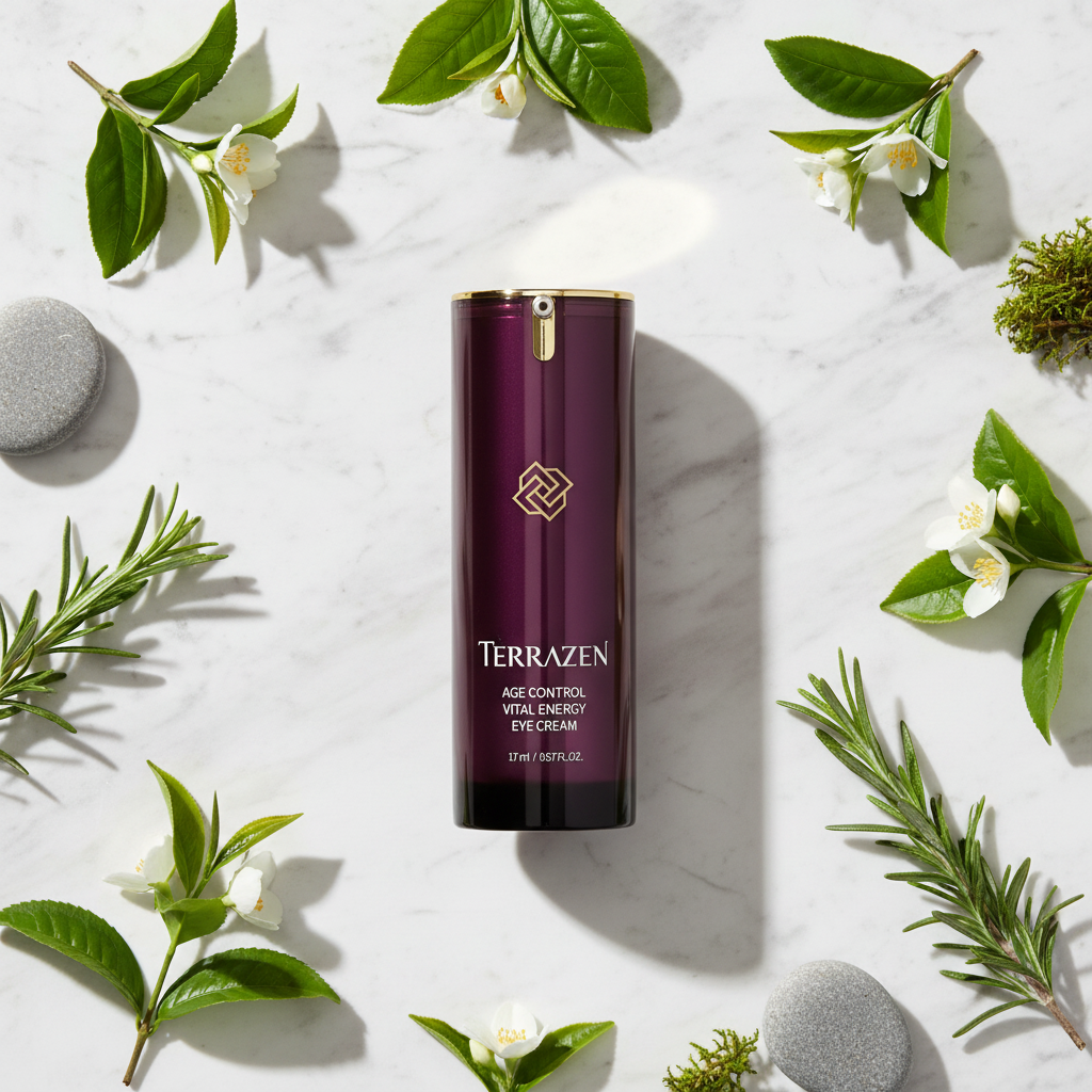 TERRAZEN Eye Cream Flat Lay
