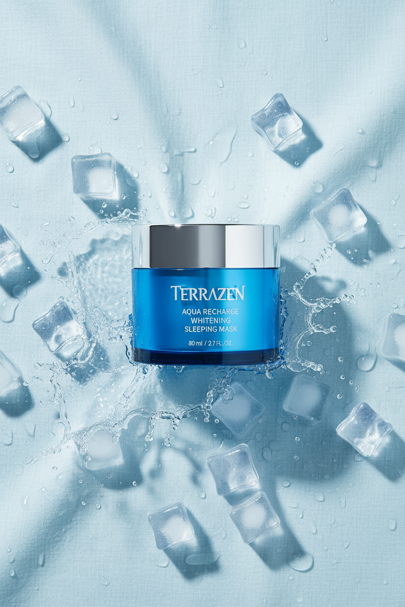 Terrazen Sleeping Mask flatlay