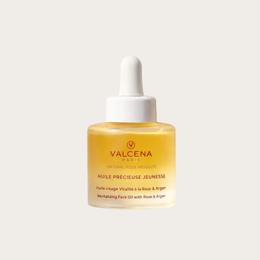 Valcena HUILE PRÉCIEUSE JEUNESSE – ulei facial anti-îmbătrânire cu Argan și Trandafir, 30ml