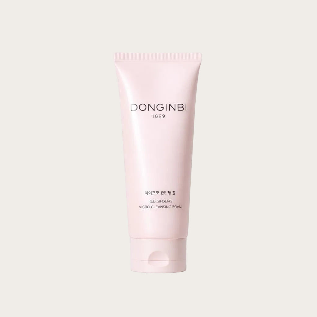 DONGINBI Red Ginseng Micro Cleansing Foam – Spumă de Curățare Micro-Densă