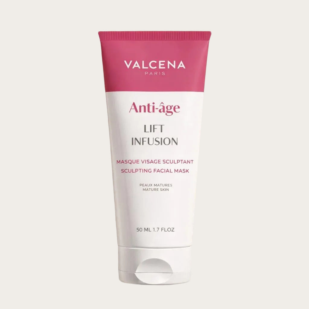 Valcena LIFT INFUSION – mască facială anti-îmbătrânire cu Trandafir de Damasc, Q10 și Creatină, 50ml